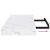 vidaXL Falpolc tárolóval 2 pcs Fehér márvány 90 x 23,5 x 4 cm Faanyag 148130019
