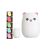 Maci LED night light with color changing options, silicone cat lamp