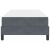 vidaXL Boxrugós ágy matracmal Sötétszürke 80 x 220 cm szövet 148144313