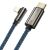 Szögletes nézet a Baseus Legend Series derékszögű Lightning - USB-C kábelről