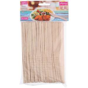 50 sztuk drewnianych noży Elegance, 16,5cm - Sztućce jednorazowe