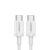 Kabel UGREEN US264 USB-C do USB-C, biały