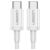 UGREEN US264 White USB-C to USB-C Cable close-up