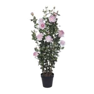 Selyemvirág rózsabokor rózsaszín 112cm 43317756 