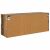 vidaXL TV Fali Szekrény Öreg fa 100 x 30 x 40 cm Faanyag 148169430