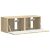 vidaXL TV Fali Szekrény 2 pcs Sonoma 39 x 31 x 29,5 cm Faanyag 148178615