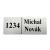 Testreszabható névtábla BK.524.WO.AM antracit postaládához
