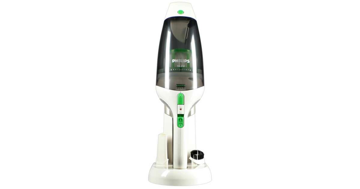 Philips MiniVac FC6148/01 kézi porszívó Zöld, Ezüst Porzsák nélküli