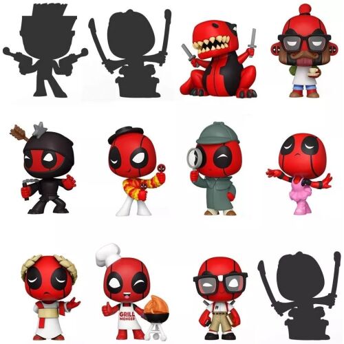 FUNKO MYSTERY MINIS: DEADPOOL 148273974 - Mesehős figura