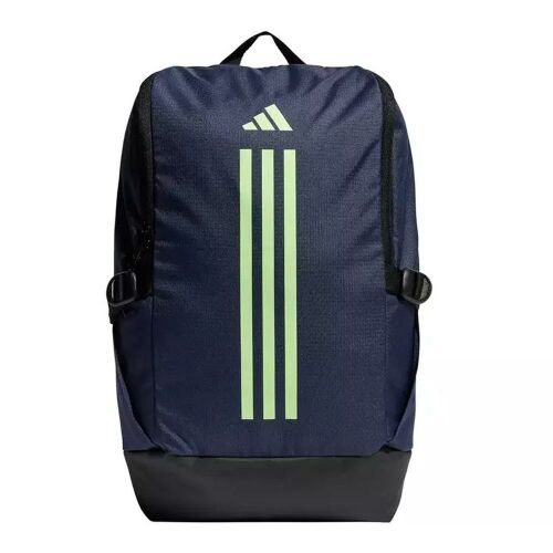 Adidas TR POWER Hátizsák, sötétkék, lime zöld csíkokkal - Hátizsák