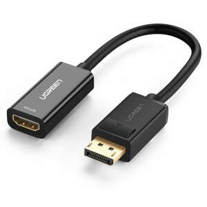 Адаптер UGREEN MM137 DisplayPort - HDMI, черен - Преобразувател на DisplayPort