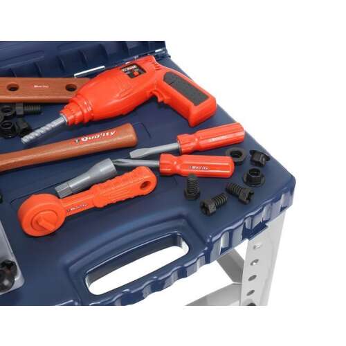 Összecsukható szerszámos készlet barkácsasztallal gyerekeknek 43326010