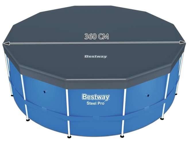 Bestway Takaróponyva 366 cm fémvázas medencékhez 58037 58037