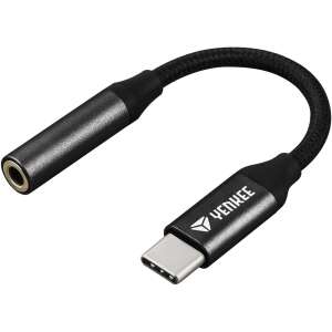 Yenkee YTC 102 USB C - 3,5mm Stecker Adapter 43331163 Jack Adapter