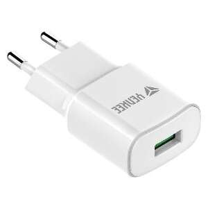 Încărcător USB Yenkee YAC 2023 WH, alb, încărcare rapidă - Încărcătoare și cabluri