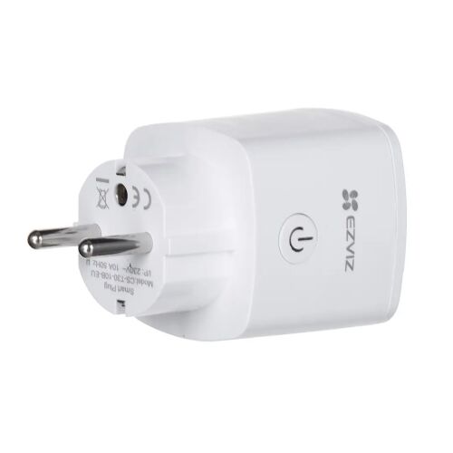 Ezviz T30-10B Smart Plug, angled view