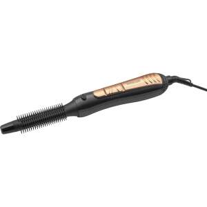Sencor SHS 3000BK Heißluft-Lockenstab, schwarz und gold, für wunderschöne Locken und Wellen - Haarstyling-Bürste