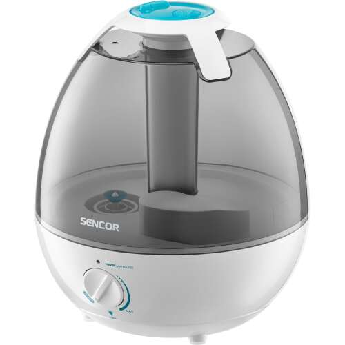 Sencor SHF 2080WH Ultraschall-Luftbefeuchter, weiß und grau, 3,5 Liter Fassungsvermögen