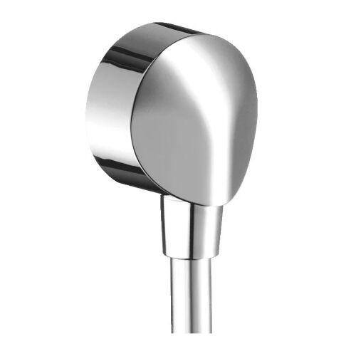 Hansgrohe FixFit E Típusú Króm Fali Zuhany csatlakozó 148442096 - Víz, gáz és fűtésszerelés