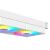 Közelkép az ID-Cooling FX240 LCD WHITE A-RGB CPU hűtő radiátoráról A-RGB ventilátorokkal
