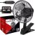 Xtrobb 23194 Rotary Fan with Clip 148448694