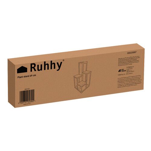 Ruhhy 69cm álló virágtartó állvány csomagolódoboza - Virágtartó állvány