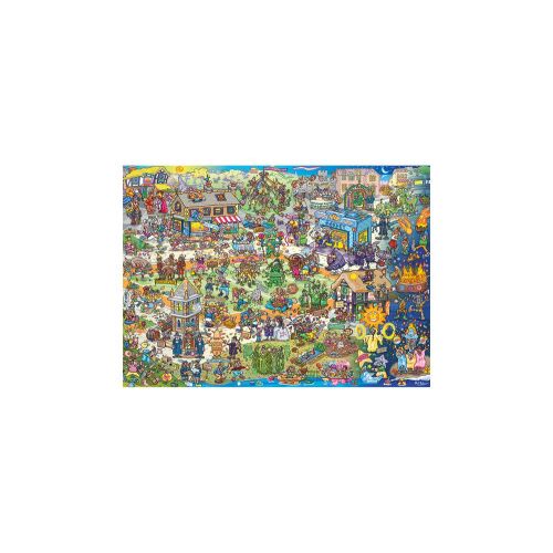 Gibsons Jokesaws Barmy Britain 1000 darabos kirakós kép - Puzzle