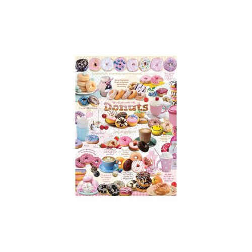 Cobble Hill Donut Time 1000 darabos kirakó puzzle kép - Cobble Hill