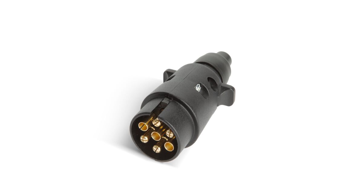 Cartrend 80111 Presa a 7 poli, 12 Volt, ISO 1724, DIN 72577