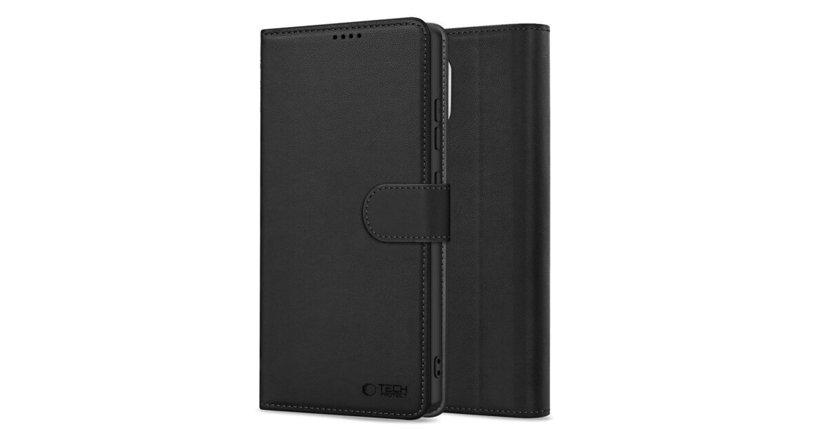 Tech-Protect pénztárca tok Motorola Edge 60 Pro készülékhez, fekete ...