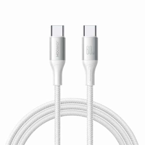 Joyroom S-A28 Flash sorozat 60W USB-C - USB-C kábel 1m - Fehér 148506926 - USB kábel