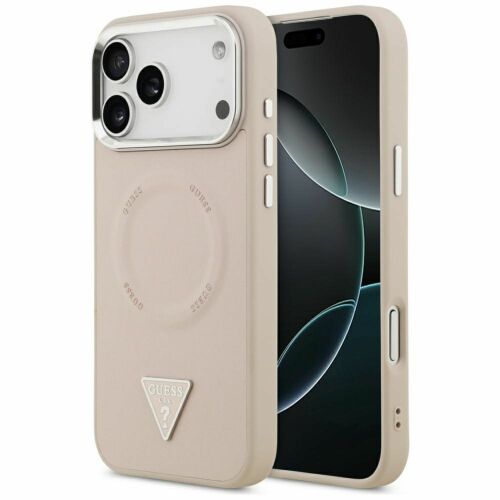 Guess Triangle Logo MagSafe tok iPhone 17 Próhoz - rózsaszín 148507022 - Telefon