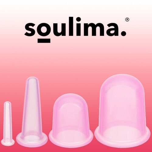 Soulima kínai szilikon köpölyöző készlet, négy különböző méretben 