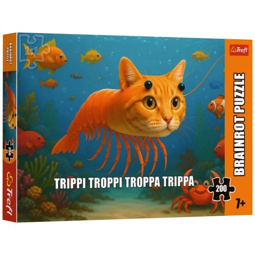 Trefl: Brainrot Trippi Troppi Troppa Trippa - 200 darabos puzzle 164456885 - Puzzle és kirakó