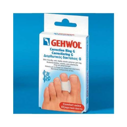 Gehwol Korrekciós gyűrű G, 3 db, lábujjkorigáló, gél gyűrű, kalapácsujj enyhítésére