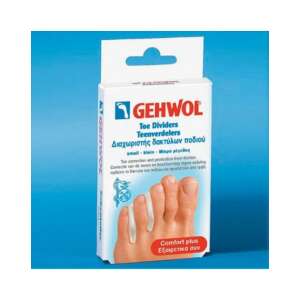 Gehwol lábujjelválasztók, kis méret, lábujjak szétválasztására bütyök és tyúkszem esetén, 3 db-os csomag - Nono