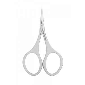 Staleks Beauty & Care 10/1 bőrvágó olló, professzionális minőségű, rozsdamentes acél, 20mm pengék, ívelt pengék, pontos kutikula vágáshoz - Nono