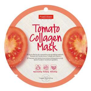 PureDerm Paradicsom Kollagén Arcmaszk - 1 db
