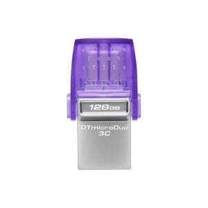 Kingston pendrive 128gb, dt microduo 3c 200mb/s dual usb-a + usb-c DTDUO3CG3/128GB 44980908 Ukladanie údajov