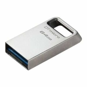 Kingston DT Micro 64GB USB 3.2 Gen 1 pendrive, ezüst - Kingston