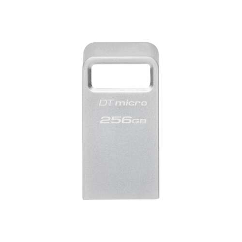 Kingston DataTraveler Micro 256GB USB kľúč, Strieborný