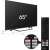 Wymiary telewizora Hisense 65A7GQ 65-calowy Smart TV i pilot zdalnego sterowania