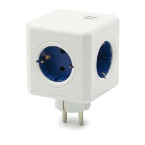 Distribúcia energie PowerCube - so 4 zásuvkami a 2 USB