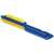 Sticky Buddy pet hair remover, blue and yellow, side view