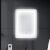 Vid LED világító fürdőszobai tükör falra szerelve, modern design