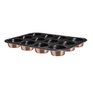 Berlinger Haus BH-6473A 12-cup muffin pan, rose gold - Berlinger Haus
