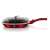 Tigaie grill Berlinger Haus BH-1613N cu capac, 28 cm, Metallic Line Burgundy Edition