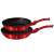 Berlinger Haus Metallic Line Burgundy Edition 2-teiliges Bratpfannen-Set, 22cm und 26cm