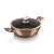 Berlinger Haus BH-1519N Metallic Line Rose Gold Edition Shallow Pot with Lid 28cm