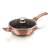 Berlinger Haus Metallic Line Rose Gold Edition Deep Skillet with Lid, 28cm